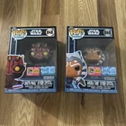 Funko Pop! Star Wars SDCC Exclusive Darth Maul #848 & Ahsoka #849 KYBER IN HAND