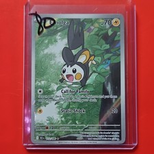 Pokemon TCG Emolga 112/086 Sv: Black Bolt Illustration Rare Holo ENG 70 HP on eBay