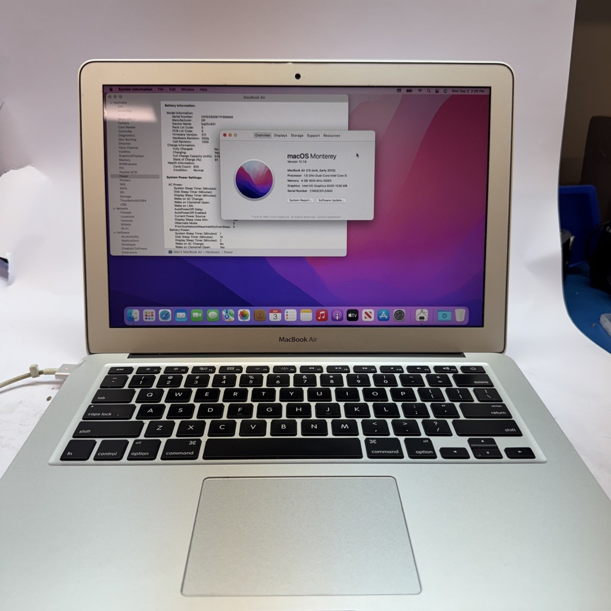 Early 2015 MacBook Air 13-inch i5/4GB/128GB A1466 | eBay
