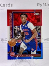 Ronald Holland II 2025-26 Topps Chrome #16 Base Red White & Blue Refractor