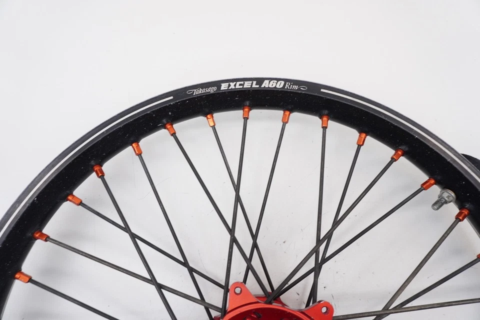 KTM 125-450 Dubya Haan Front Wheel Excel A60 Rim Black/Red SX SXF FC FX 16-2026 - Image 2 of 4