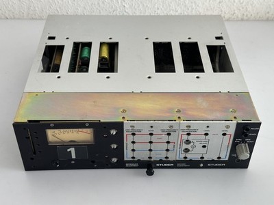 Studer A80 Preamp / VU-Meter (For Parts Only) #3
