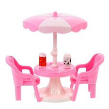 2 Sets of Mini Beach Facility Playing House Adornment Miniature Beach Plaything