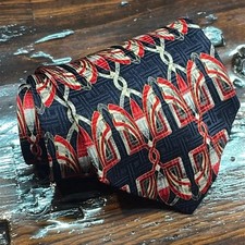 Fierte srl Neck TieSilk Geometric