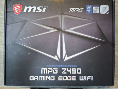 MSI MPG Z490 GAMING EDGE WIFI LGA 1200 Intel Mainboard Neu