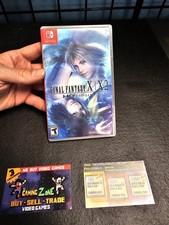 Box Only Final Fantasy X X-2 HD Remaster - Nintendo Switch No Game