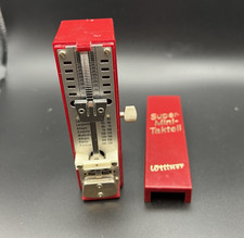Vintage Wittner Taktell Super Mini Metronome Reb Box - W. Germany  Untested