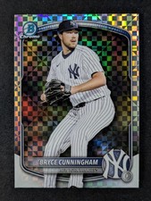 2025 Bowman Draft BRYCE CUNNINGHAM Chrome X-Fractor Prospect #BDC-155