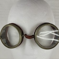 Willson Clear Safety Goggles 1930s in Box Steampunk Glasses Made in USA