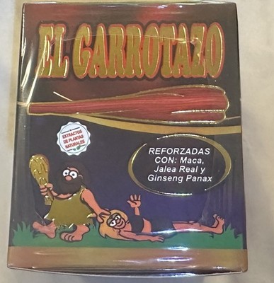 El garrotazo 10 Tablets 250 Mg Male Health Supplement Performance Para Hombres