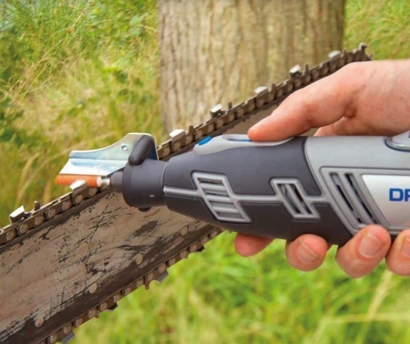 Juego 12 piezas/Kit de accesorios de afilado de motosierra Dremel 1453, accesorio de herramienta giratoria Foto 4 de 4