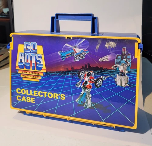 1984 Tonka GO-BOTS COLLECTORS CARRY CASE Vintage Transformers