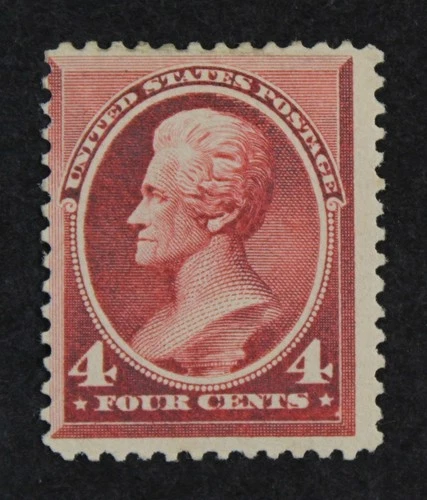 CKStamps: US Stamps Collection Scott#215 4c Jackson Mint H OG