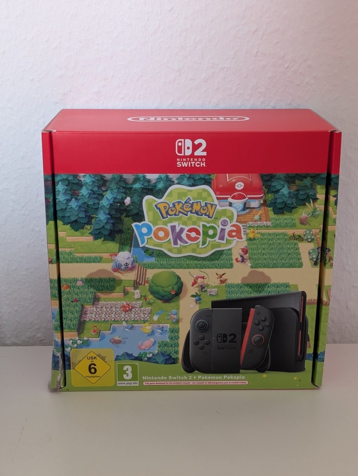 Nintendo Switch 2 256GB - Pokémon Pokopia Bundle - Neu & OVP