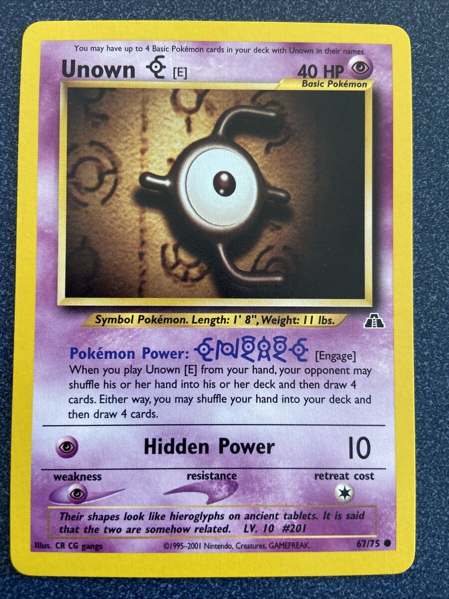 Unown A - Neo Discovery Unlimited - Pokemon