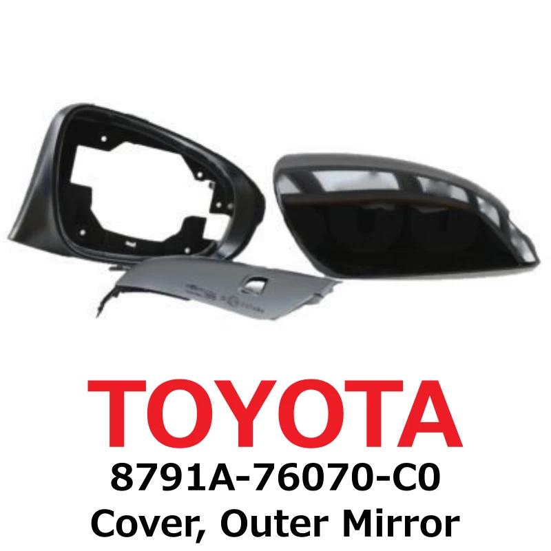 【NEW】Toyota Genuine 2011-2021 Lexus Cover, Outer Mirror 8791A-76070-C0 - Изображение 3 из 3