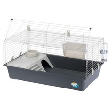 Rabbit and Guinea Pig Cage Pet Hutch Indoor Tier House Ferret Animal Coop 100 cm