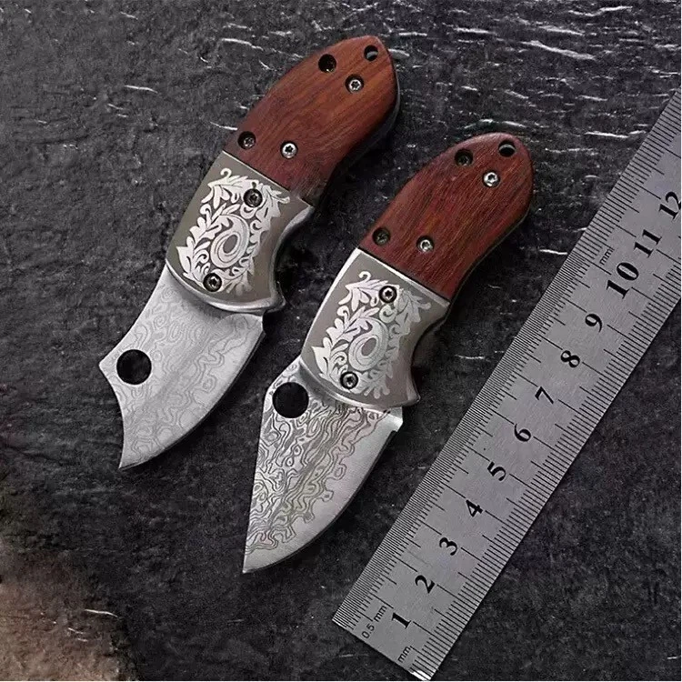 Mini Folding Camping Knife Pocket Knife Fishing Tool Survival Outdoor Hunting - image 2 of 4
