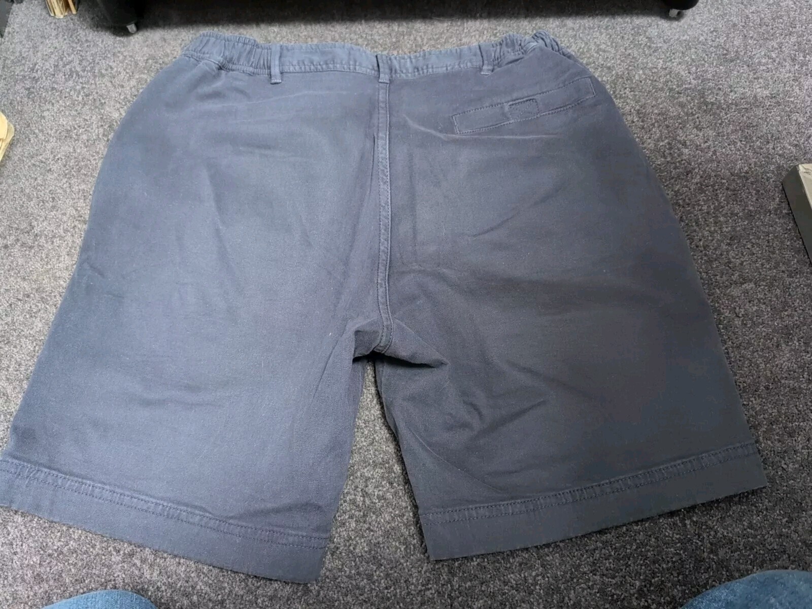 MEN'S MR MARVIS NAVY BLUE CHINO SHORTS, "THE COSMICS" SIZE SMALL (S) image 6