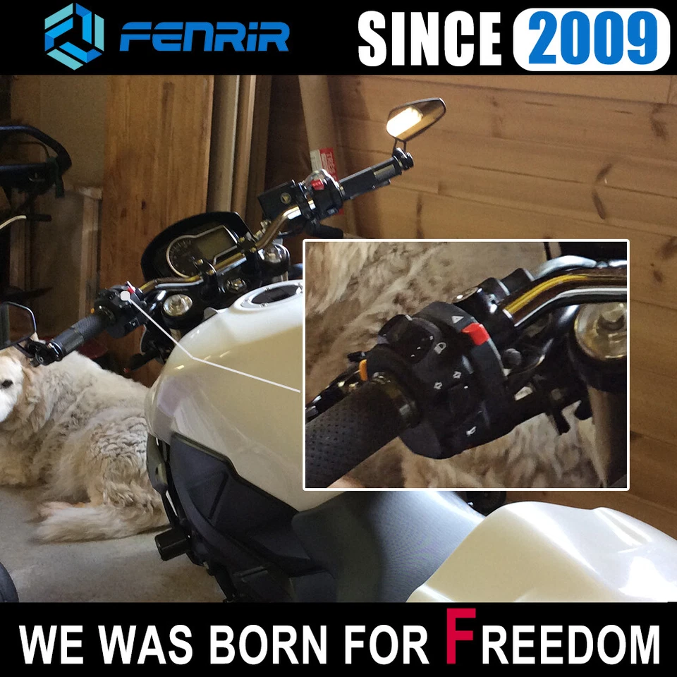 Motorcycle Handlebar Turn Signal Hazard Ignition Horn Button Switch Light Kill - Image 3 of 4