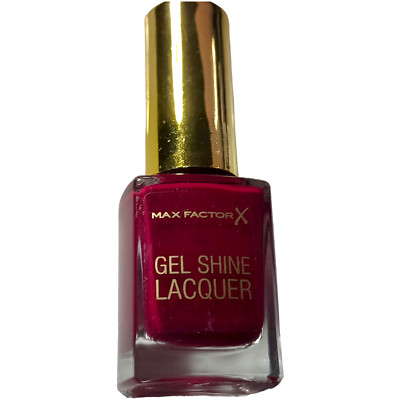 Max Factor GelShine Nagellack 55 Sparkling Berry Varnish Color Beauty Neu