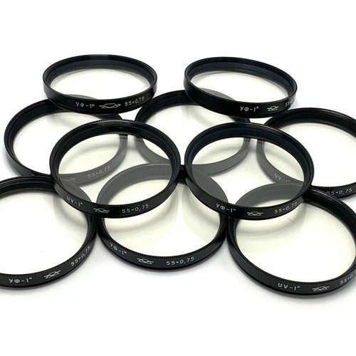 ✅ Light filter Ultraviolet UV-1x 55mm (M55x0.75) - 1pcs. Made in USSR № 1-195