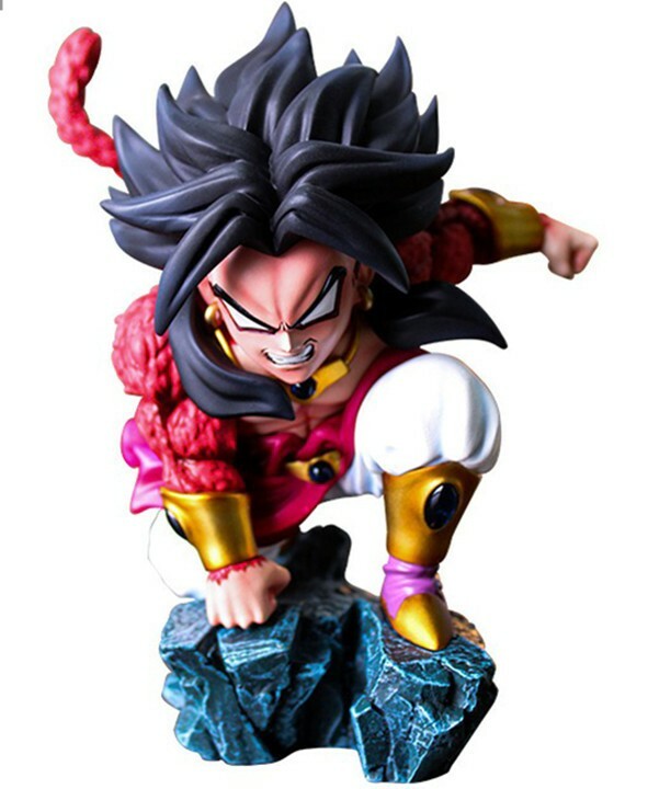Figurine Dragon Ball Heroes Broly Super Saiyan 4 finition mate édition SD Collection