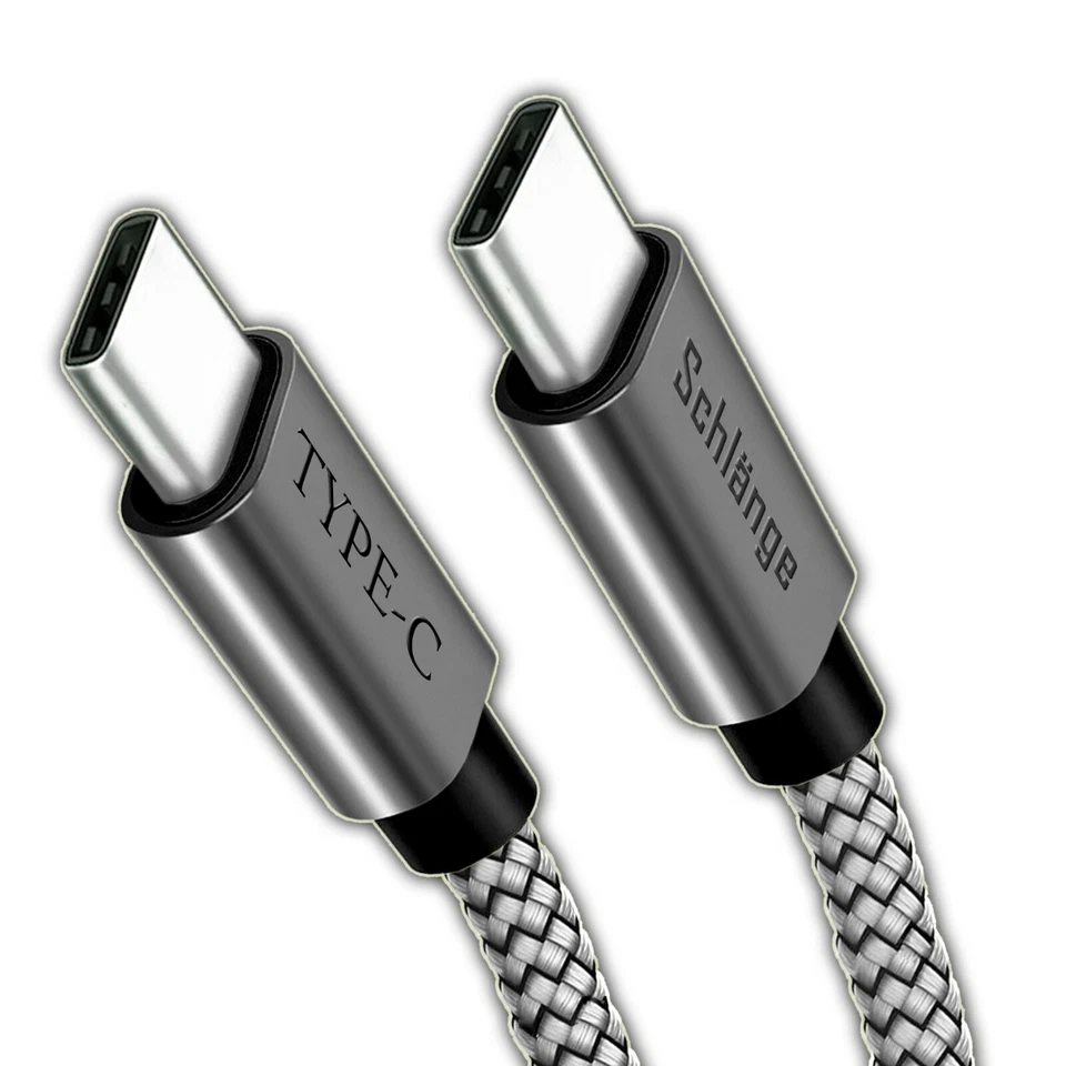 NEW (USB-C to USB-C) Cable Male Type-C Cable Cord Fast Charger Charging Data  - Image 3 of 3