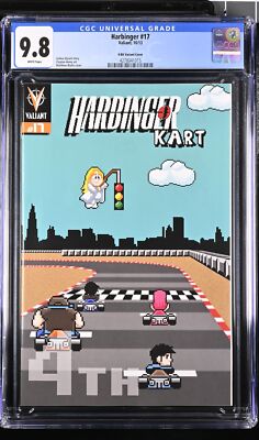 Harbinger 17 CGC 9.8 Super Mario Kart Homage Variant Cover