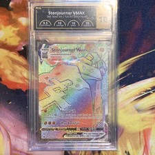 Pokemon Stonjourner VMAX 205/202 Sword & Shield Full Art Rainbow PCG 10 Gem Mint on eBay