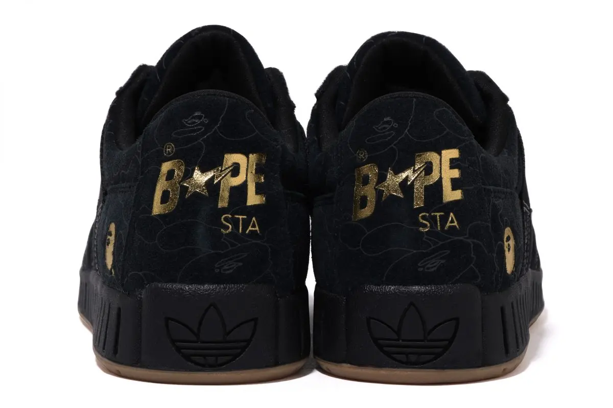 BAPE® ×adidas Lawsuit black camo 22cm A Bathing Ape × adidas Lawsuit N BAPE Line Black Camo Men's Size