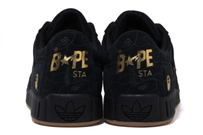 BAPE® × Lawsuit black camo 22cm A Bathing Ape × adidas Lawsuit N BAPE Line Black Camo Men's Size