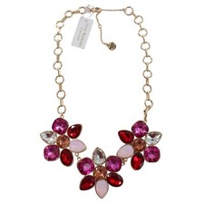 Isaac Mizrahi New York Flower Statement Necklace MSRP $36 #MZ19
