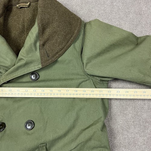 Vintage 40s WW2 Jeep Coat Mackinaw Jacket M1938 Size 38 Wool Lined Military USGI - Picture 10 of 13