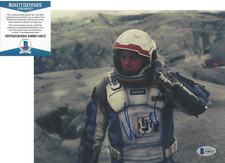 MATT DAMON SIGNED 'THE MARTIAN' 8x10 MOVIE PHOTO ACTOR BECKETT COA BAS