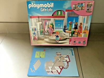 PLAYMOBIL CITY LIFE 5486 SHOPPING MALL FASHION