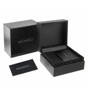 New Movado Juro Women\'s Stainless Steel Black Dial Watch 0607444 Movado Juro Quartz Black Dial Ladies Watch 0607444 Movado main image 3