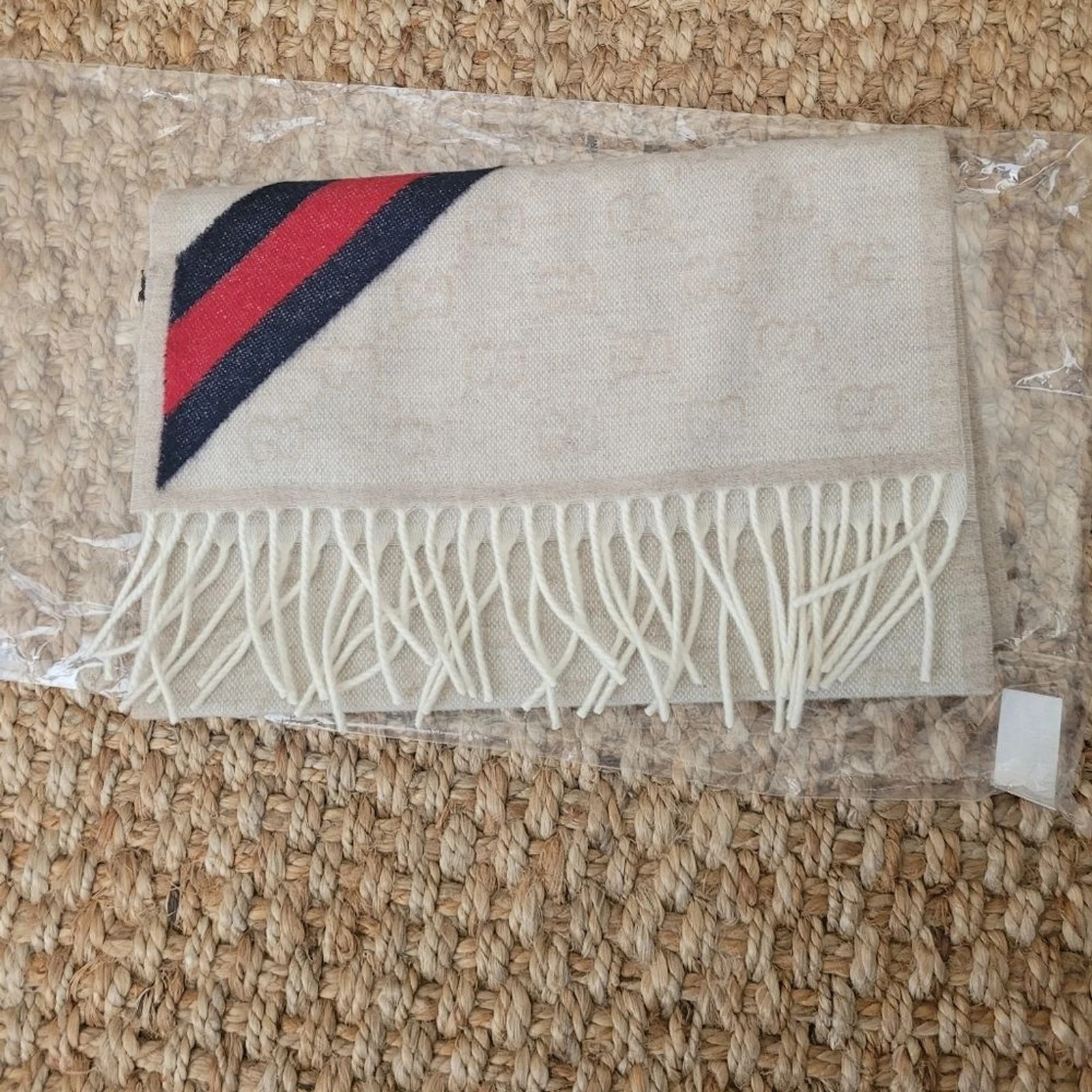 Foulard en laine Gucci Nikky neuf avec étiquette