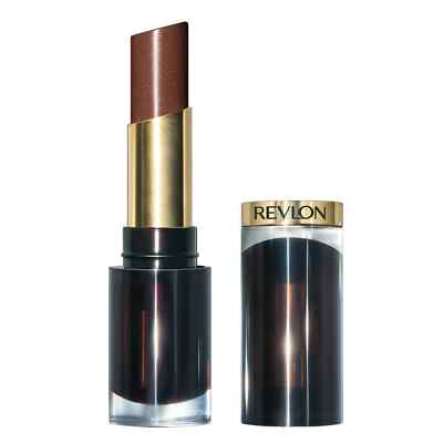 Revlon Super Lustrous Glass Shine Lipstick Chocolate Luster 010, 0.11 oz