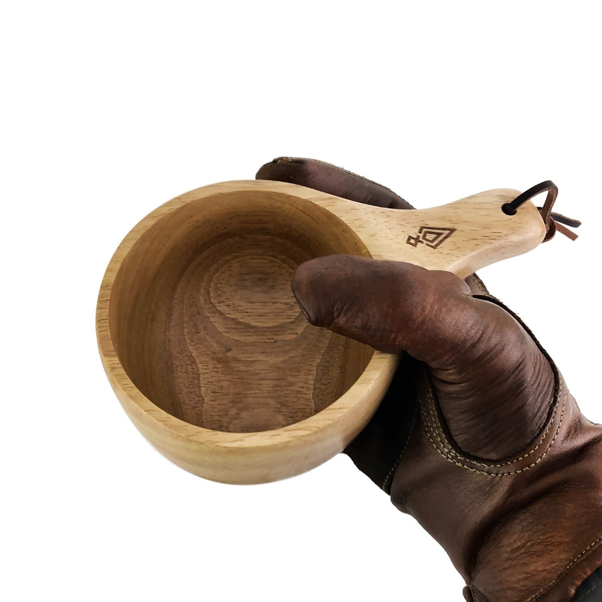 Tazza Di Legno Kuksa Fatta A Mano In Stile Nordico, Tazza Di Legno Da Viaggio Portatile Tazza Di Legno, Campeggio Escursionismo Tazza Di Tè Di Sopravvivenza Ecologica Fatta A Mano (A1 - Foto 11