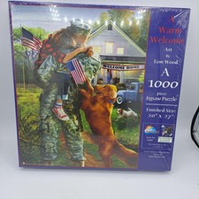 A WARM WELCOME 1000 PIECE JIGSAW PUZZLE by SUNSOUT