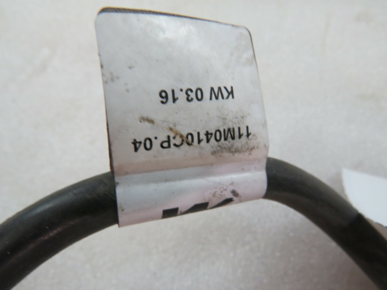 McLaren 570S, Engine Ground Wire Harness, Used, P/N 11M0410CP 