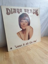 Diana Trask Lean It All On Me 12 Inch Vinyl Record 