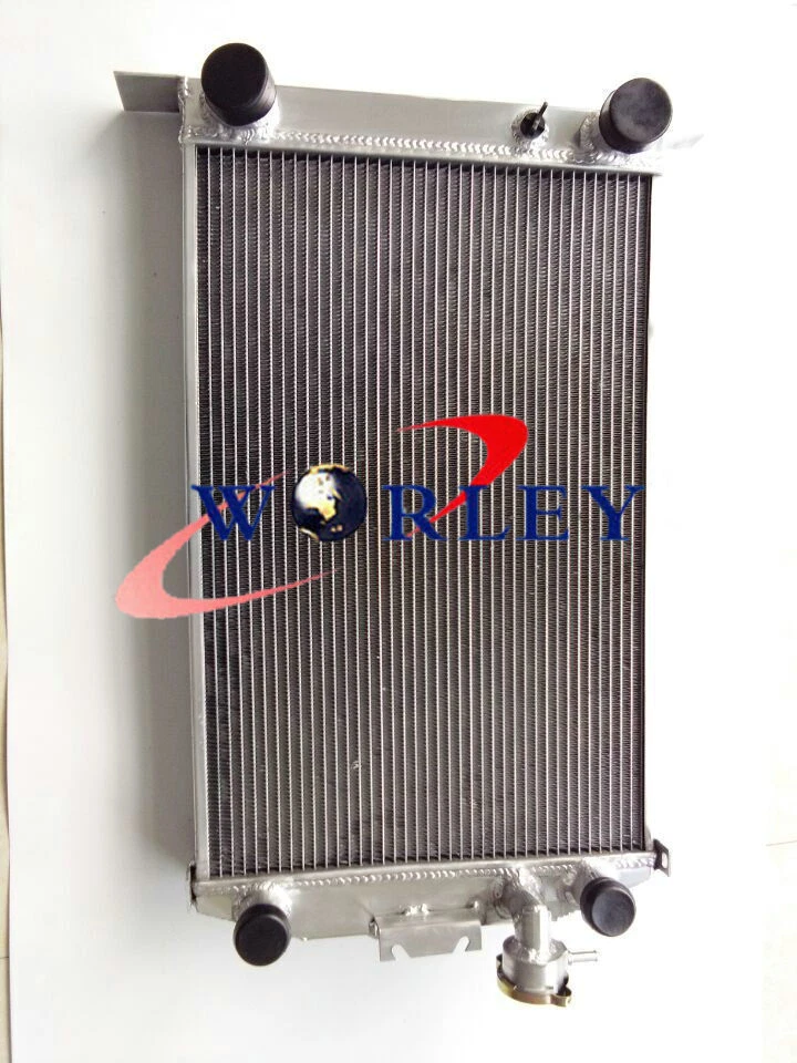 RADIADOR DE ALUMINIO DE 4 NÚCLEOS PARA FORD STREET/HOT ROD W/FLATHEAD V8 MANUAL 1937-1939 Foto 3 de 4