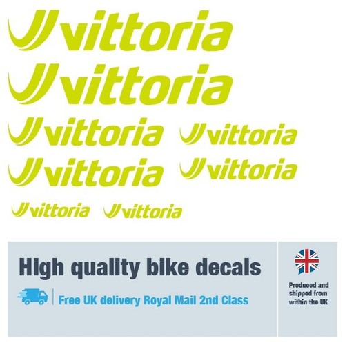 Vittoria bike labels / decals / stickers, 5+ years external quality (23 pack) - Picture 14 of 18