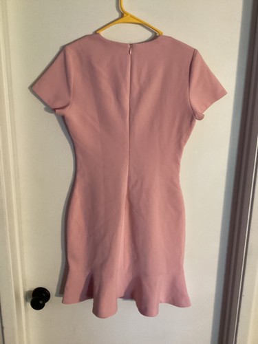 Women "Likely"pink short sleeve, flare sheath dress. Size 8 Prev. Owned - Picture 2 of 2