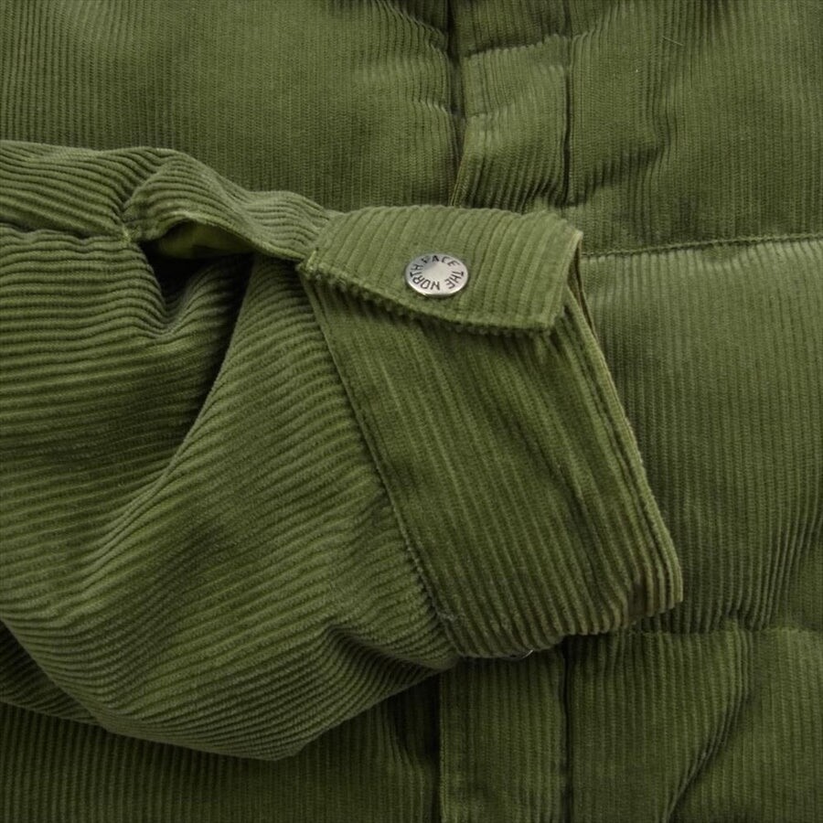 THE NORTH FACE Purple Label Corduroy Down Shirt Jacket Khaki THE NORTH FACE Purple Label Corduroy Down Shirt Jacket Khaki