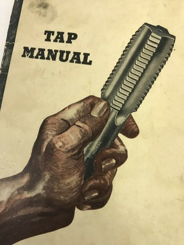 Vintage 1931 TAP Manual MORSE Twist DRILL & Machine Co New Bedford MA - Picture 11 of 11