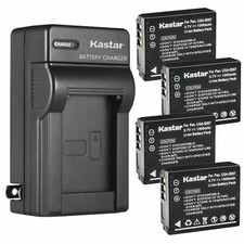 Kastar Battery Wall Charger for Panasonic CGA-S007  Panasonic LUMIX DMC-TZ4