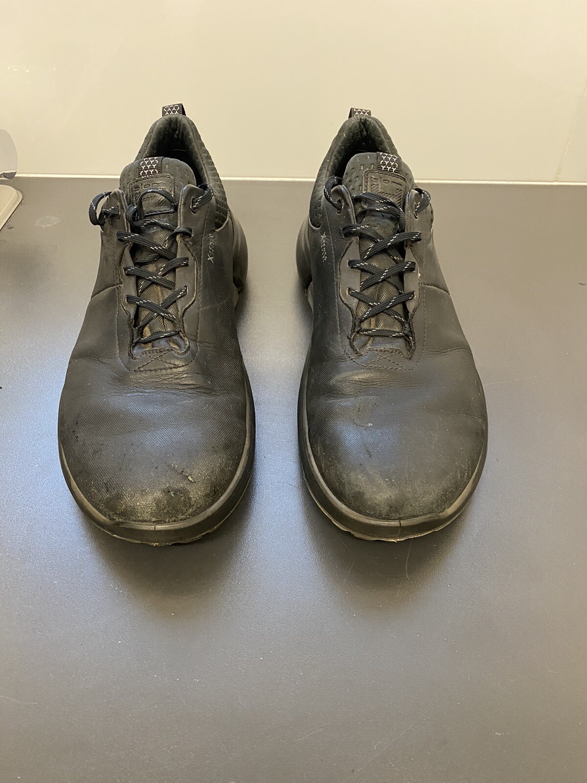 mens ECCO Biom Goretex Waterproof Spikeless golf shoes size 12 Extra Wide eBay